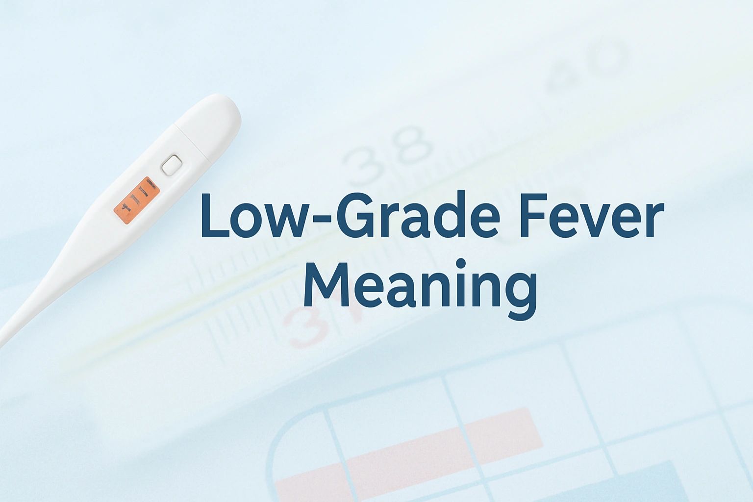 What Does Low Grade Fever Mean 